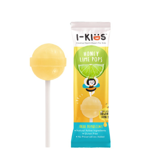 I-KIDS POP HONEY LIME ลูกอมรสมะนาว