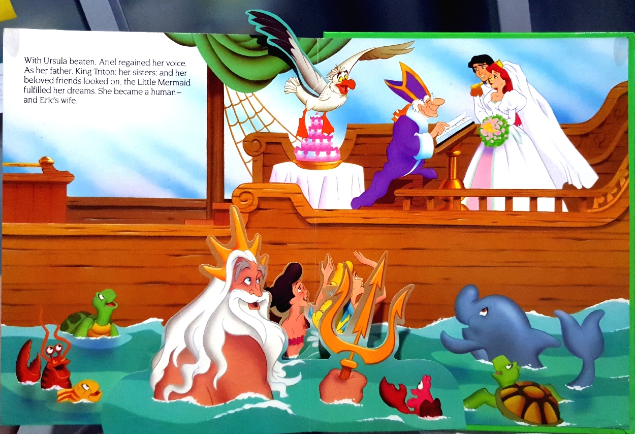 Disney's the Little Mermaid: A Pop-Up Book