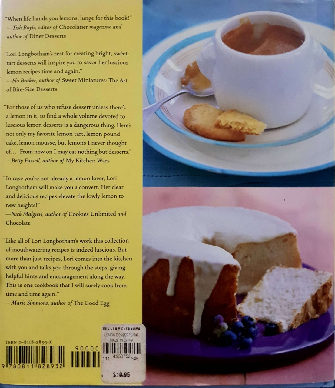 LUSCIOUS LEMON DESERTS : Lori Longbotham