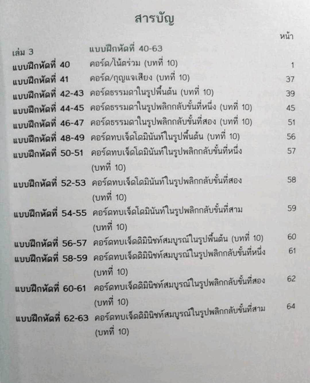 ทักษะทฤษฎีดนตรี เล่ม3 tik167