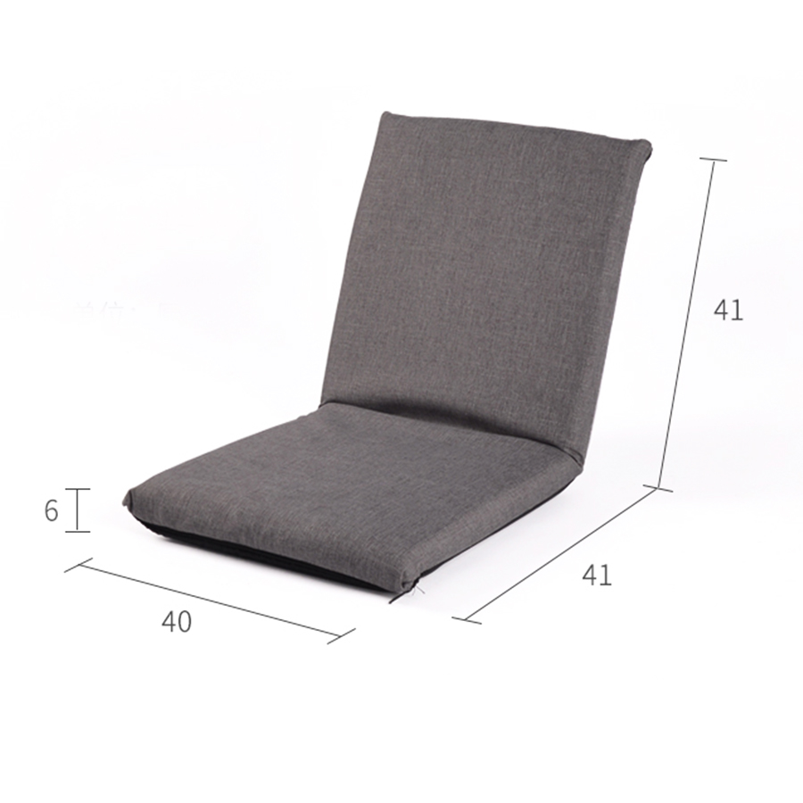 เก้าอี้ญี่ปุ่น เก้าอี้นั่งพื้นอ่านหนังสือ ปรับได้ 6 ระดับ โซฟาญี่ปุ่น เบาะญี่ปุ่น เก้าอี้นั่งพื้น เก้าอี้พักผ่อน เก้าอี้ปรับนอน รุ่น HC-042