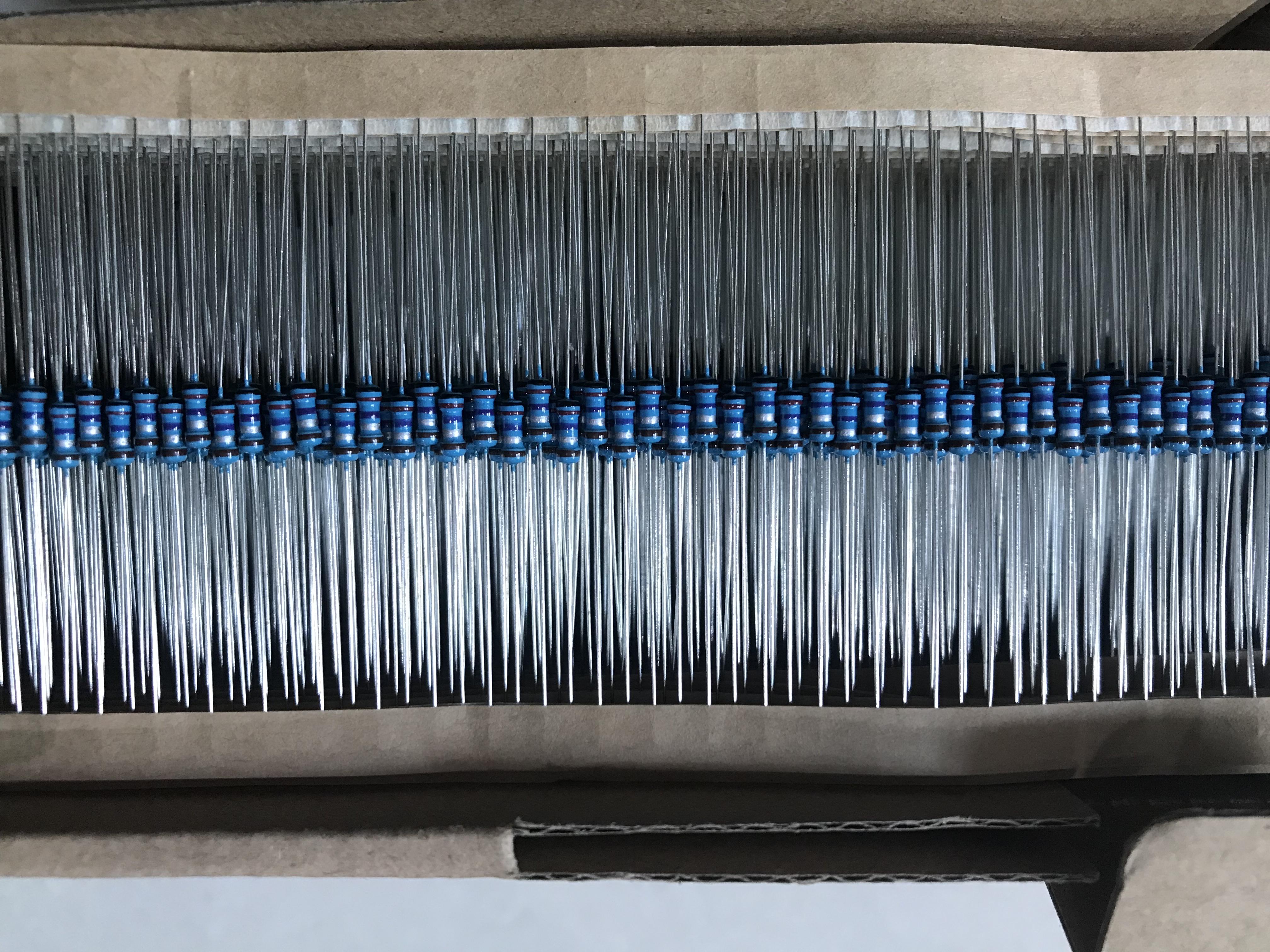 0.27R 1/4W 金属膜Metal Film 1% (1ชุดมี100ตัว)