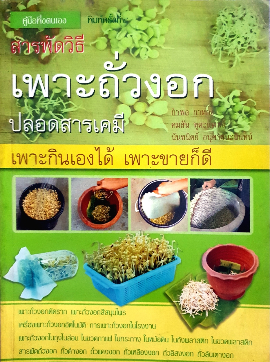 สารพัดวิธี เพาะถั่วงอก ปลอดสารเคมี เพาะกินเองได้ เพาะขายก็ดี