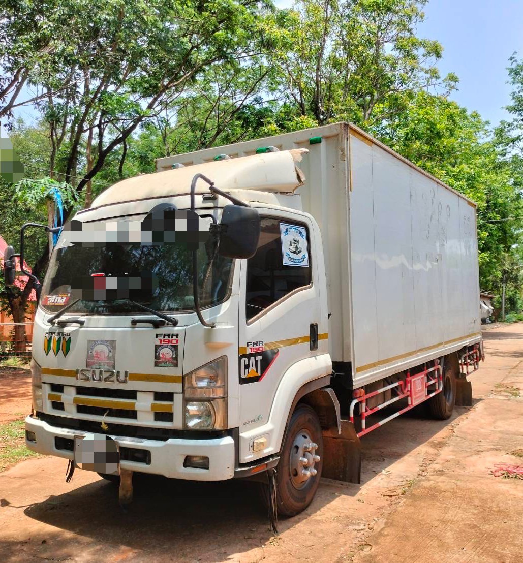 6ล้อIsuzu FRR190ตู้แห้งปี58 เงินสด595000