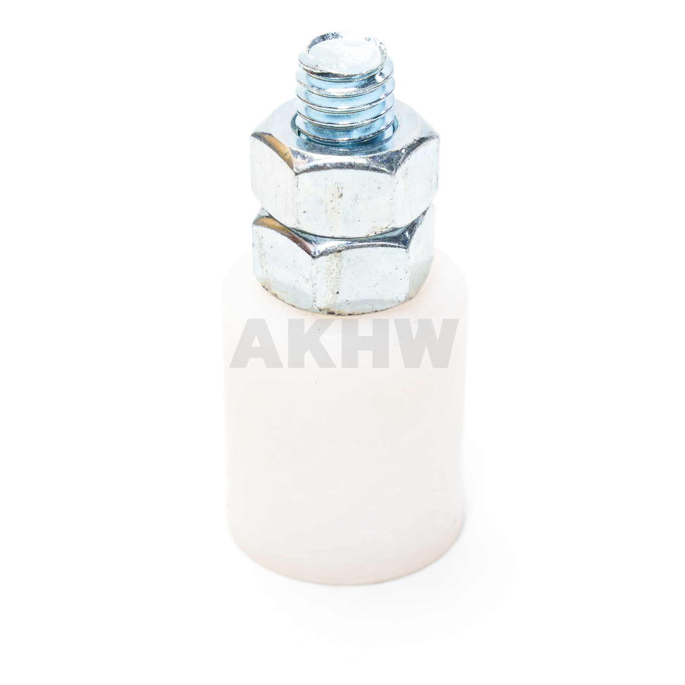 ล้อประคองเหล็กและไนล่อน มีเกลียว