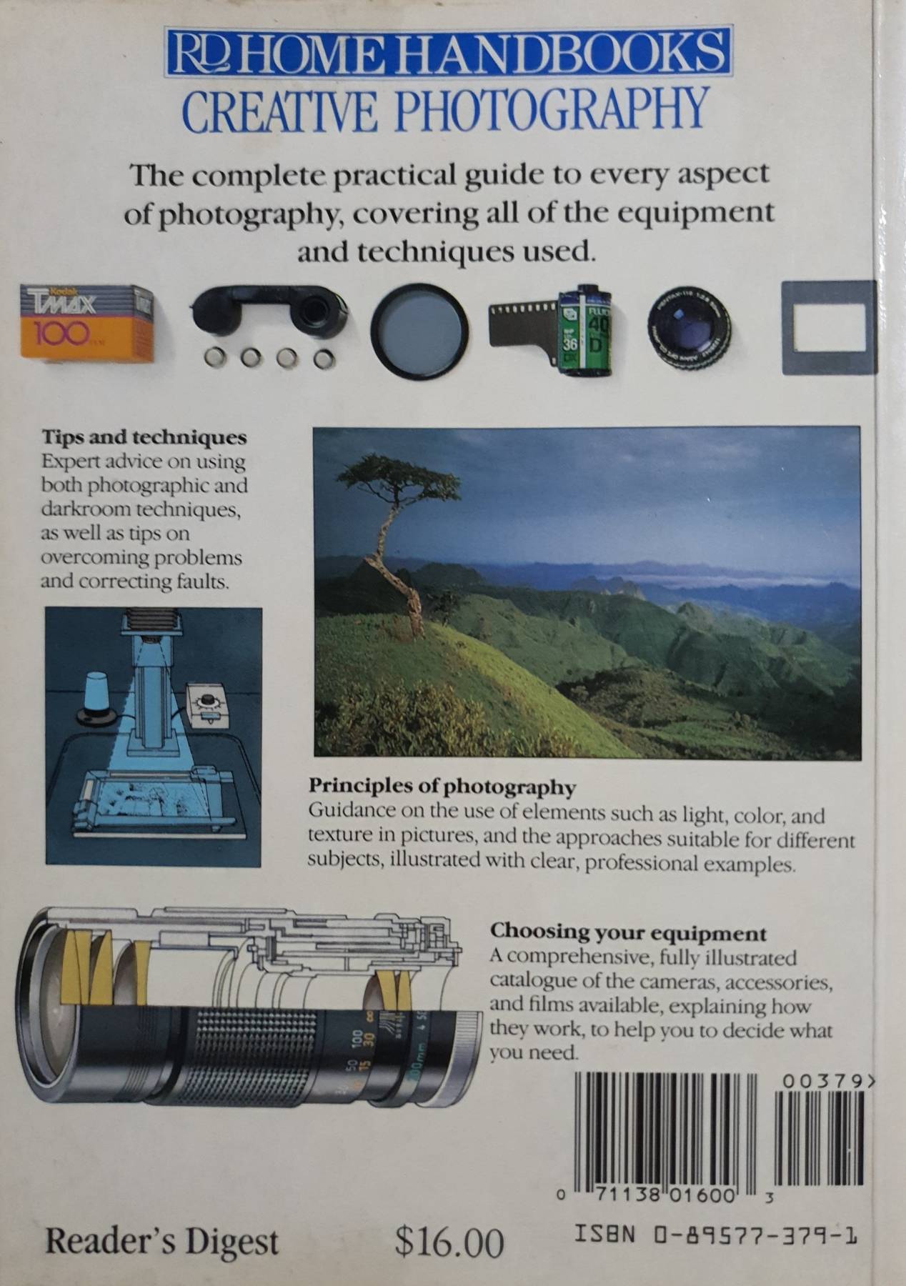 Creative photography (Rd Home Handbooks) Editors of Reader's Digest