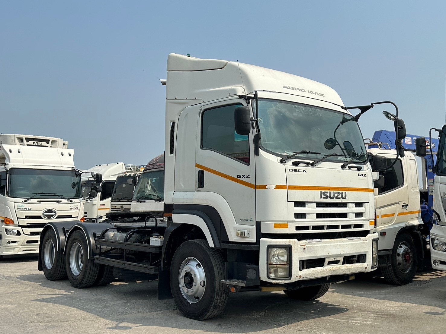 10ล้อหัวลากISUZU GXZ 360แรง ปี55 1.25ล./1.35ล.6832