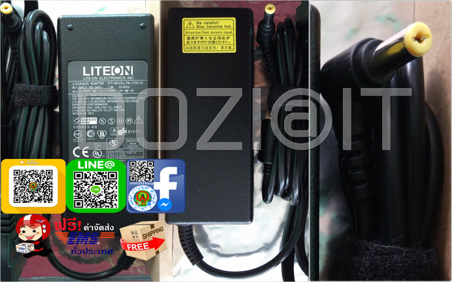 ACER อะแดปเตอร์ (Adapter) 19Vdc 1.58A 30W-5.5*1.7mm