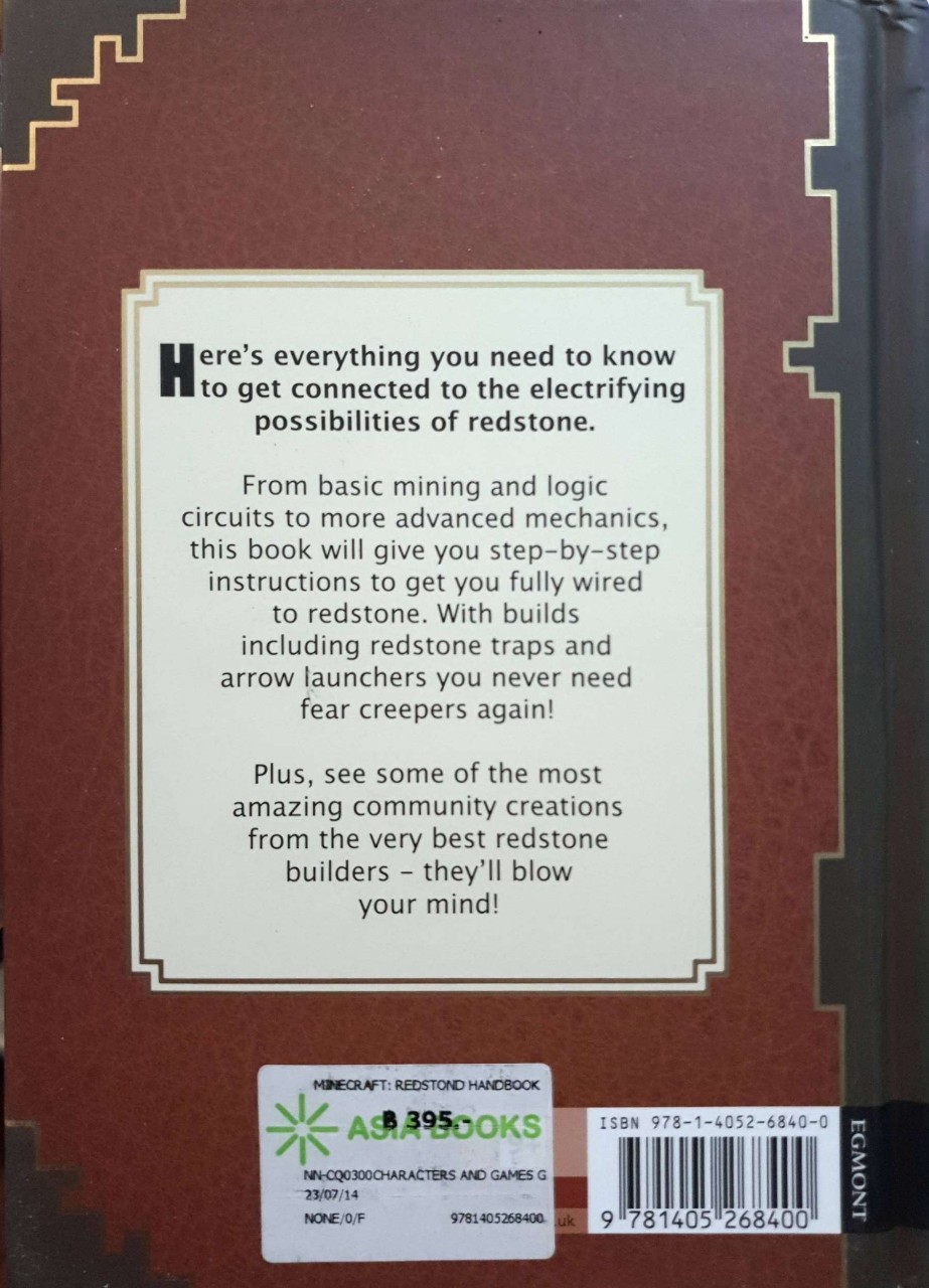 MINDCRAFT : REDSTONE HANDBOOKS