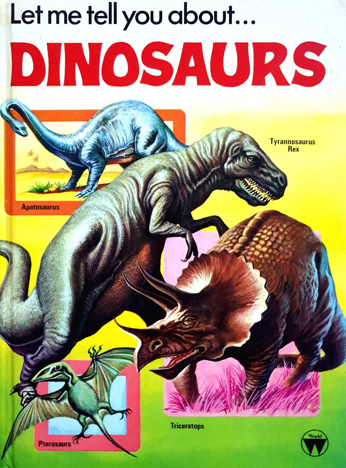 Let Me Tell You About Dinosaurs Hardcover ,1985