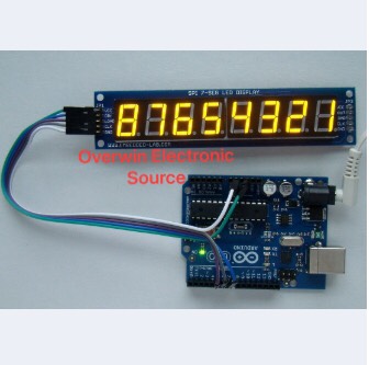 IC MAX7219 สำหรับขับ 7 Segment 8 หลัก MAX7219CNG MAX7219CN MAX7219C MAX7219 จำนวน 5 ชิ้น