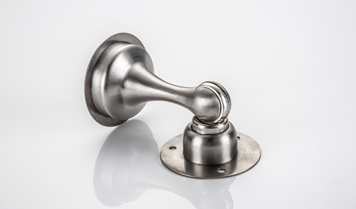 กันชนประตูสแตนเลส KingsMan แบบก้านยาวมีแม่เหล็กในตัว (ขายส่ง)