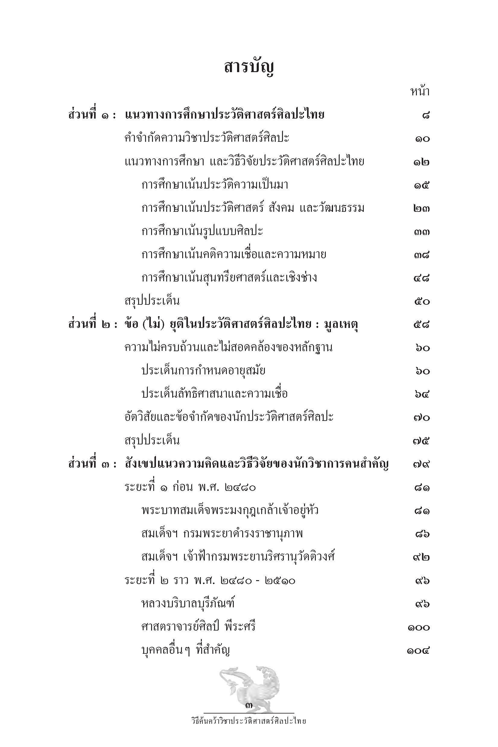 ประวัติ แนวความคิด และวิธีค้นคว้าวิชาประวัติศาสตร์ศิลป์ไทย