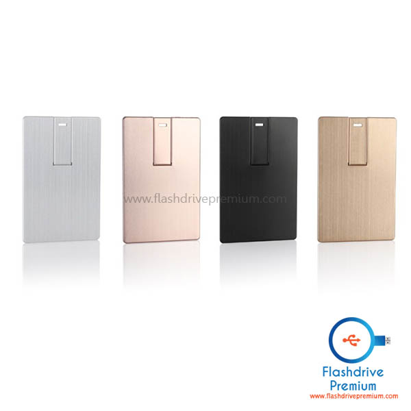 แฟลชไดร์ฟการ์ดแบบโลหะ (Metal Card Flash Drive)