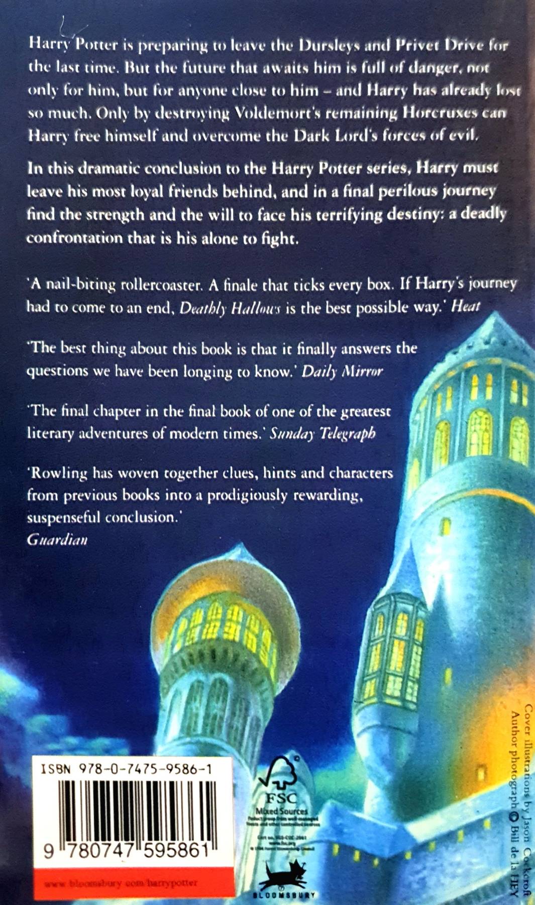 Harry Potter and the Deathly Hallows : Book 7 (Children Ed.)(H)