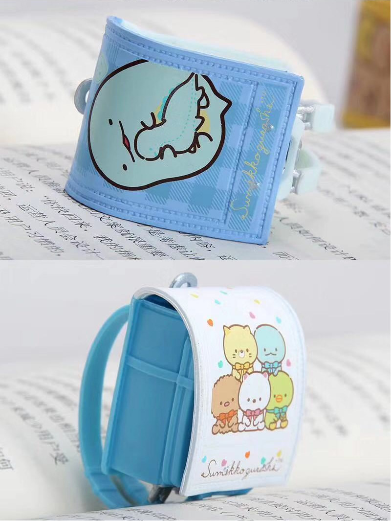 Rementรีเม้นท์กระเป๋าจิ๋วชุดกระเป๋านักเรียนญี่ปุ่นหลากหลายสีการ์ตูนลายซูมิโก๊ะเหมาะสำหรับนักสะสมของจิ๋ว