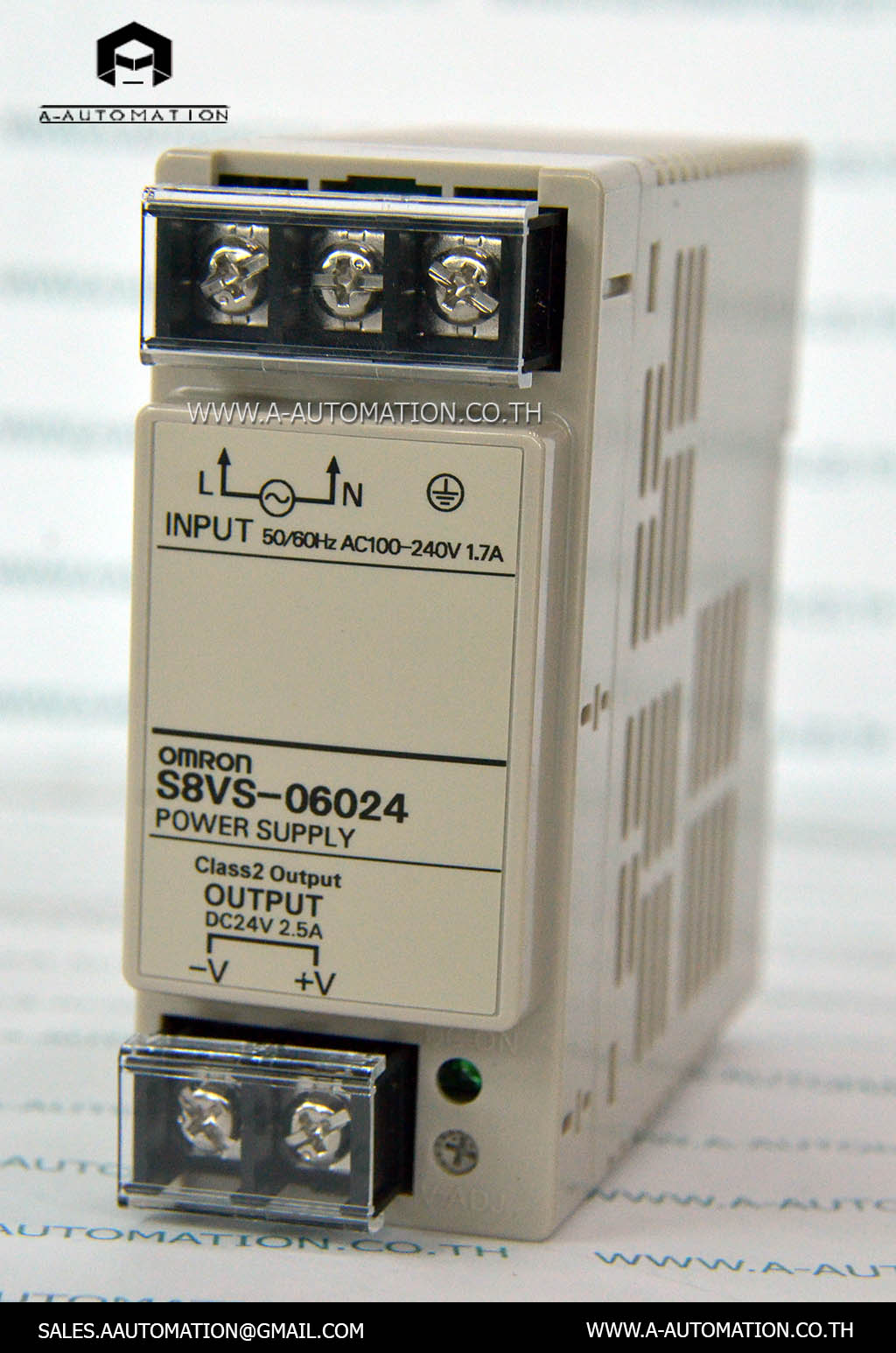 Rail Switching Power Supply Omron S8VS-06024