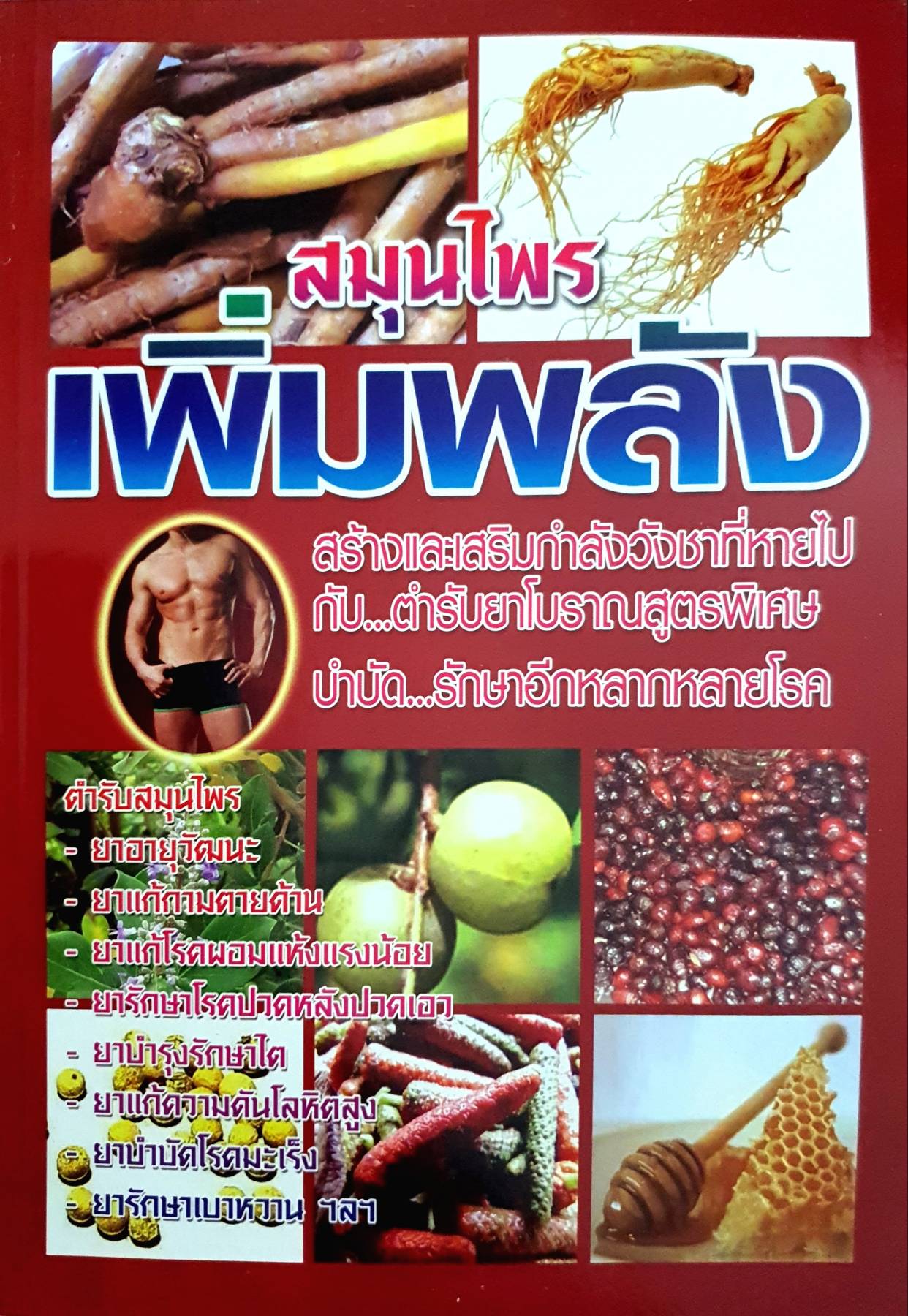 สมุนไพรเพิ่มพลัง สร้างและเสริมกำลังวังชาที่หายไป กับ....ตำรับยาโบราณสูตรพิเศษ บำาบัด...รักษาอีกหลากหลายโรค