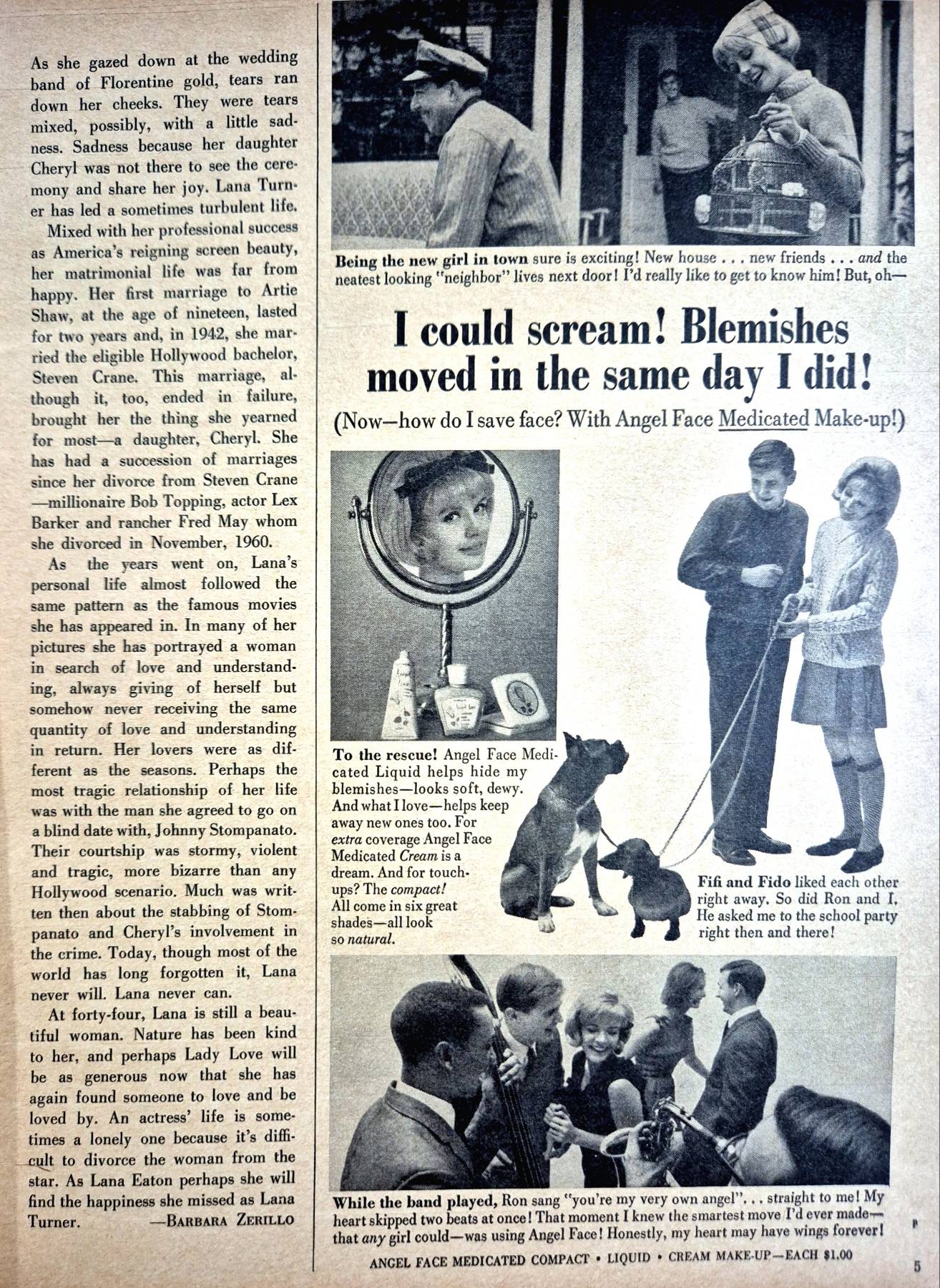 Photoplay magazine September 1965 Sean Connery vs Robert Vaughn Jackie