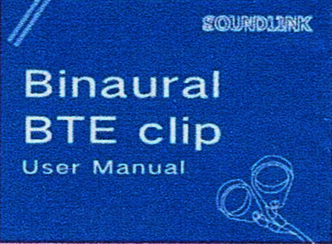 Binaural BTE Clip SiundLink ป้องกันเครื่องช่วยฟังหล่นหาย แบบใส่ 2 ข้าง