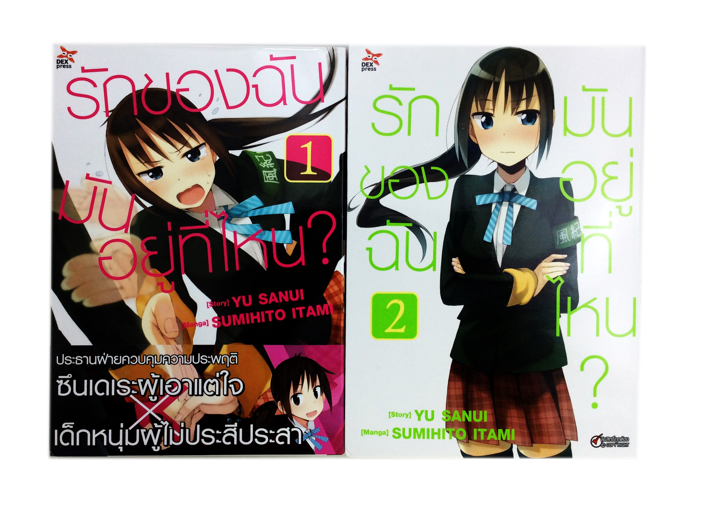 รักของฉันมันอยู่ที่ไหน เล่ม 1-2 จบ หนังสือการ์ตูน