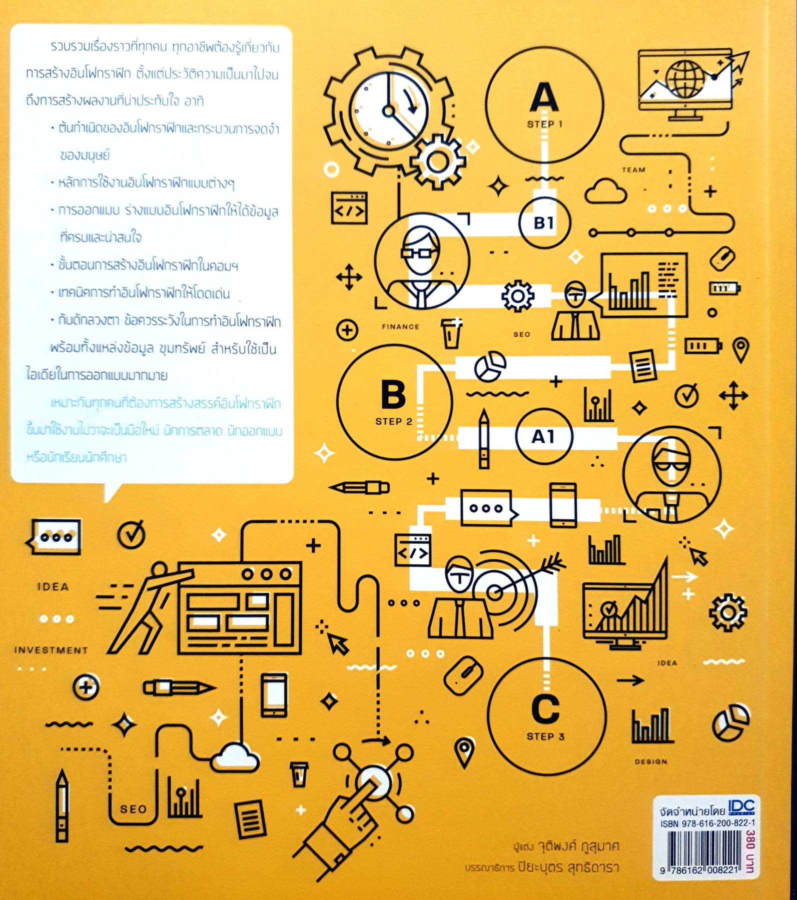 PRINCIPLES INFOGRAPHIC เปลี่ยนข้อมูลเข้าใจยากให้เป็นภาพที่ทรงพลัง ผู้แต่ง : จุติพงศ์ ภูสุมาศ