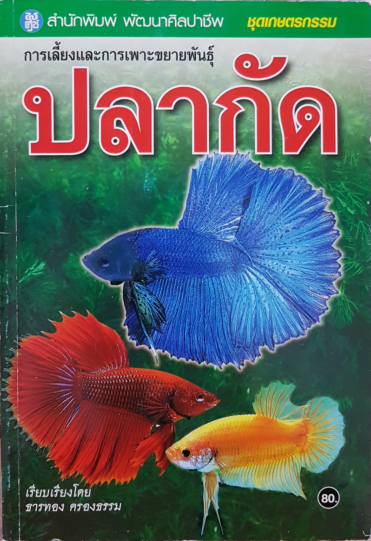 การเลี้ยงและการเพาะขยายพันธุ์ ปลากัด