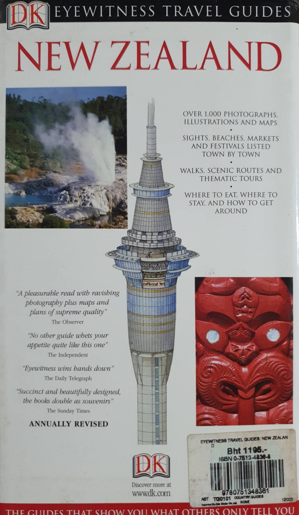 New Zealand (Eyewitness Travel Guides) Flexibound