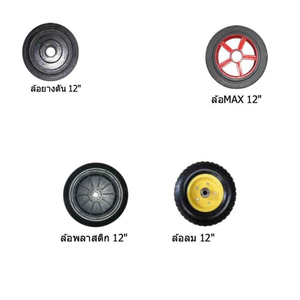 รถเข็นปูนสีส้มกะบะไนล่อน หนา 3 มิล ส่งตรงจากโรงงาน