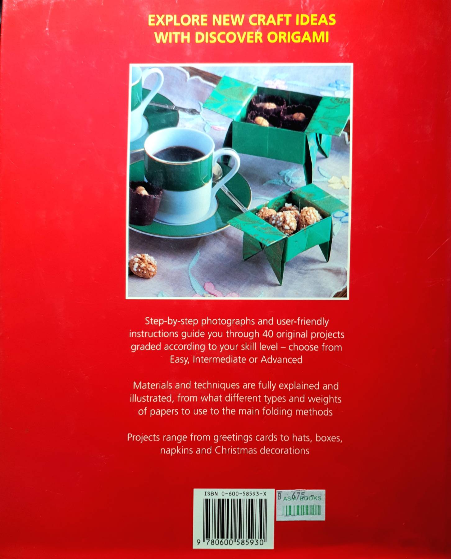 Discover Origami (Discover) : Rick Beech