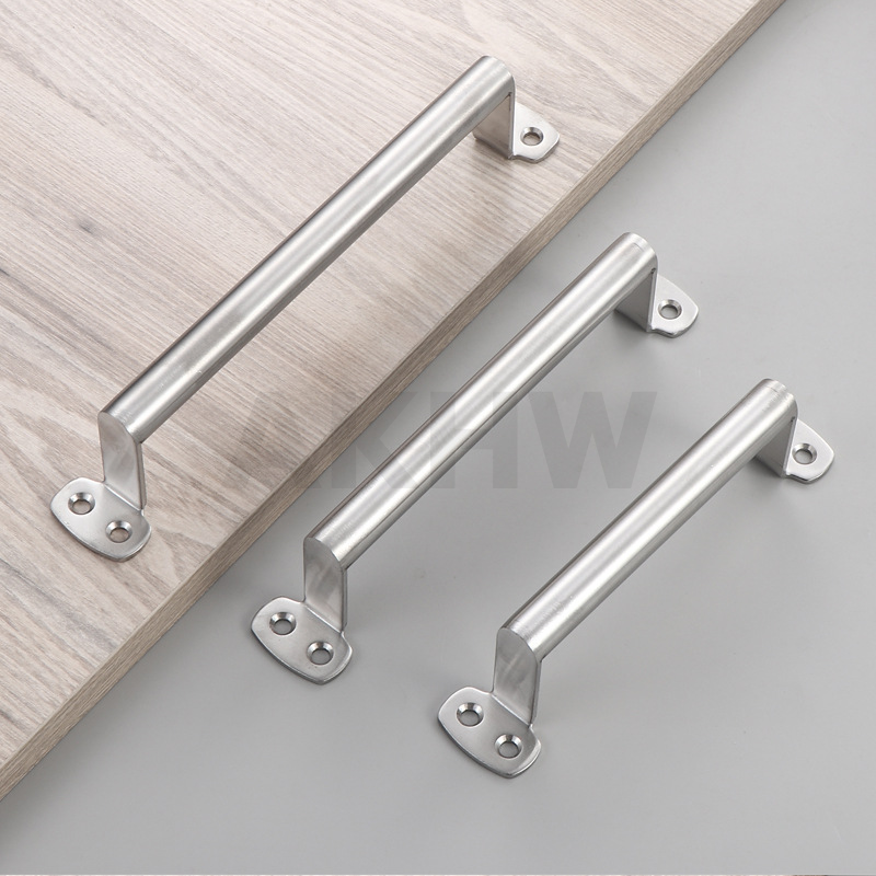 มือจับประตู แบบกลม สแตนเลส KingsMan สำหรับติดประตู/หน้าต่าง เหล็ก ไม้ PVC (ราคาต่อชิ้น)