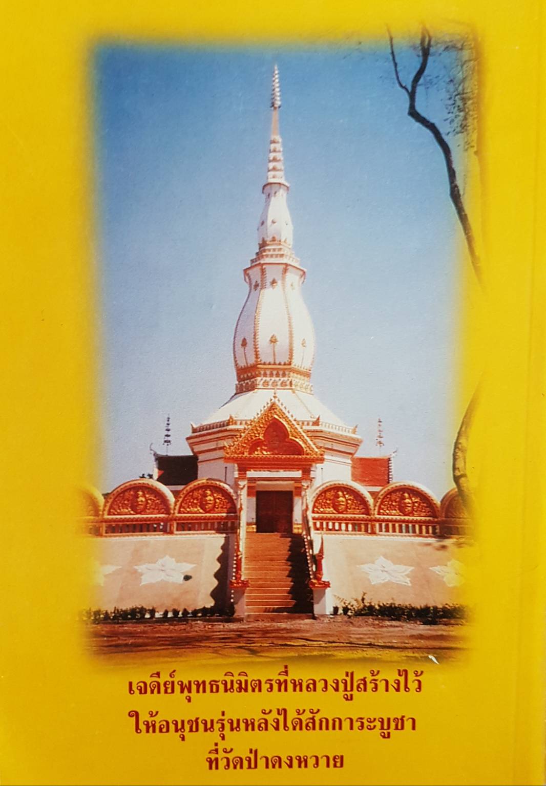 ตามรอยพระพุทธองค์ ชีวะประวัติและธรรมเทศนา ของหลวงปู่แฟ้บ สุภัทโท วัดป่าดงหวาย ตำบลม่วง อำเภอบ้านม่วง จังหวัดสกลนคร