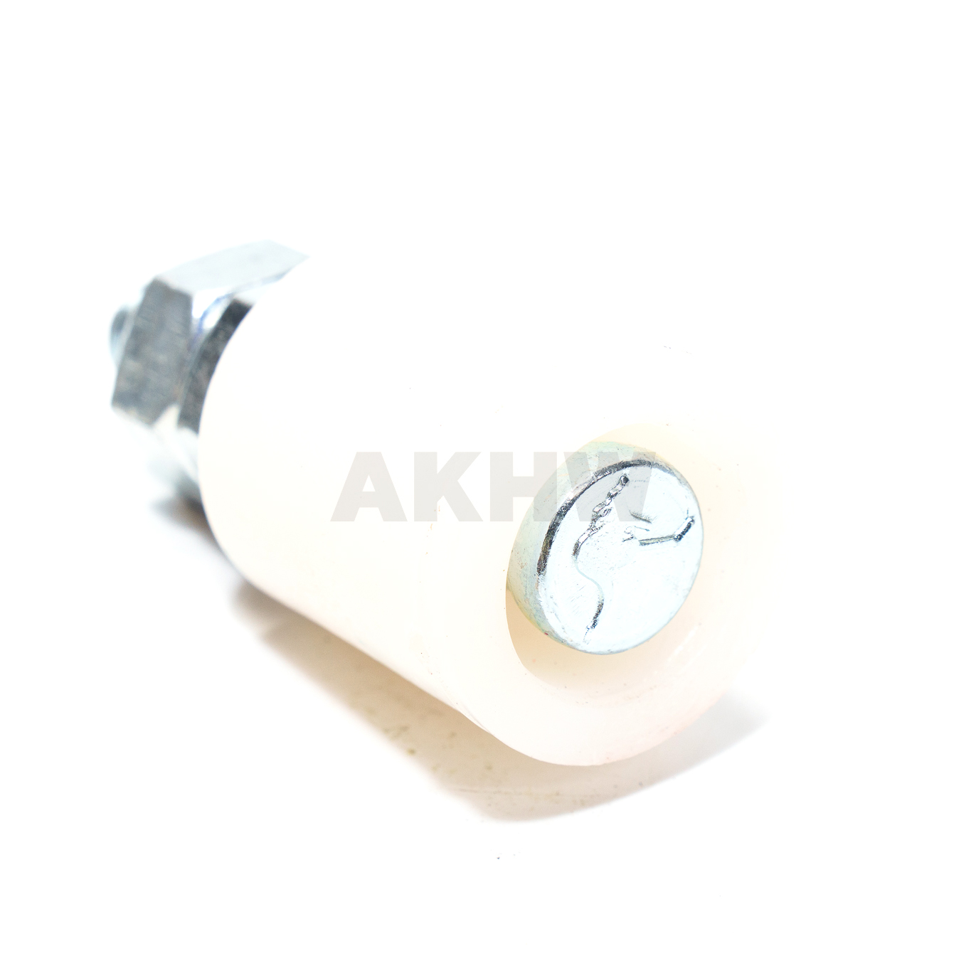 ล้อประคองเหล็กและไนล่อน มีเกลียว