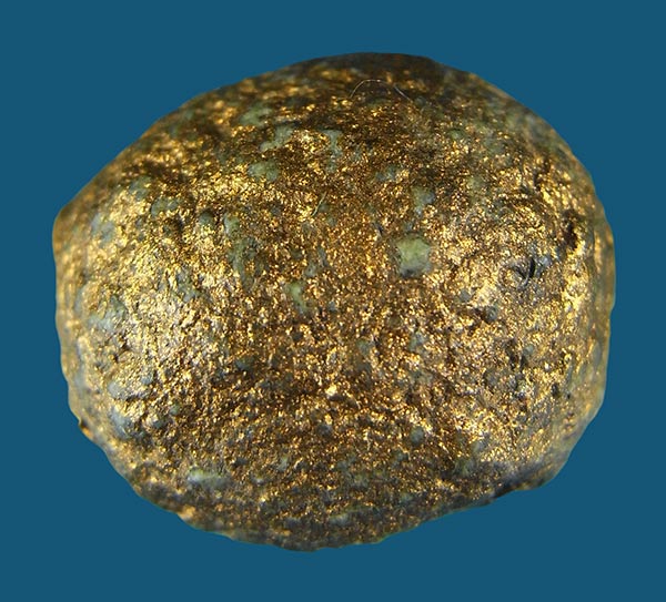 (12) ลูกอมผงพราย เนื้อกระยาสาท บรอนซ์วานิช (น้ำมัน) ขนาด 1.5 ซ.ม.