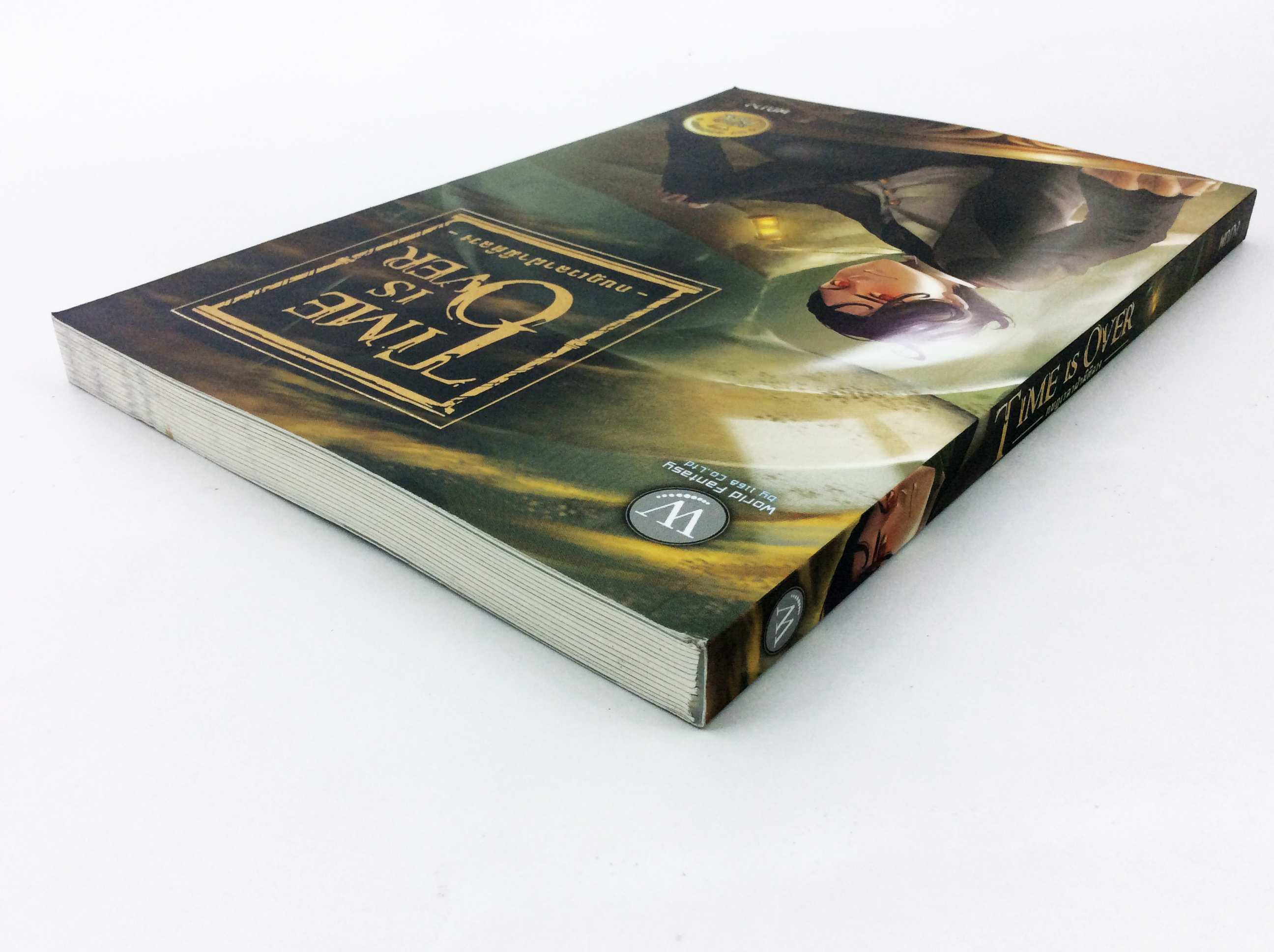 TIME IS OVER กบฎเวลาฝ่ามิติลวง หนังสือ นิยาย นิยายแฟนตาซี