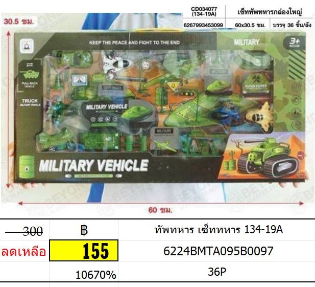ทัพทหาร เซ็ททหาร 134-19A ของเล่นชุดทหาร ของเล่นโมเดลทหารพร้อมอาวุธ ชุดรถมหาร ทหารกล่องใหญ่ โมเดลกองทัพทหารชุดใหญ่