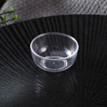 ถ้วยใสจิ๋ว4 ซม.มินิจำลองรอบชาม PVC พลาสติกใสชามขนาดเล็ก DIY อาหาร Dream โรงงาน Miniature ฉาก Place