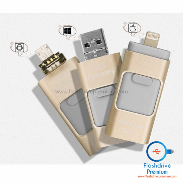 แฟลชไดร์ฟ OTG (ใช้ได้ทั้ง IOS และ Android)