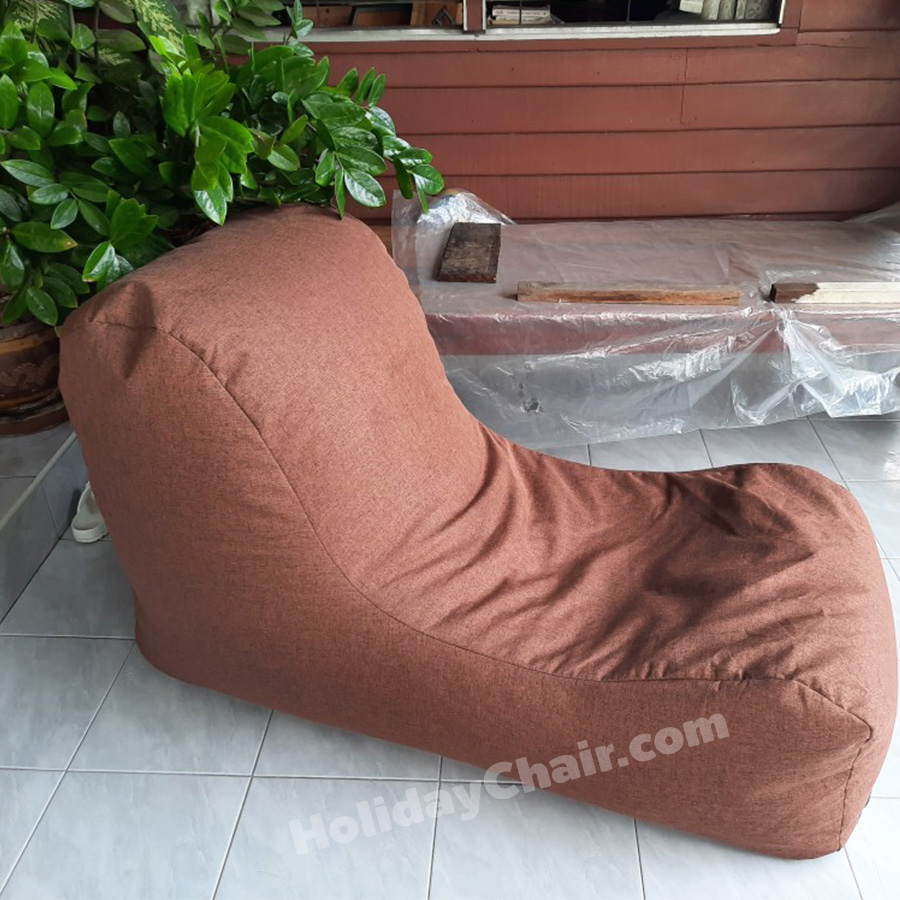บีนแบ็ก ทรงตัวแอล เก้าอี้เม็ดโฟม bean bag บีนแบค เบาะเม็ดโฟม เก้าอี้นั่งเล่น เบาะนั่งเม็ดโฟม เก้าอี้ญี่ปุ่น โซฟาญี่ปุ่น HC-062