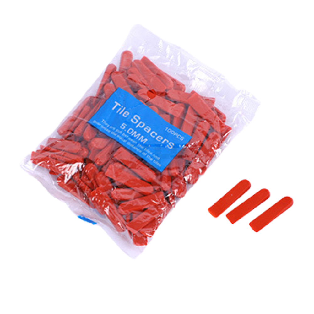 ลิ่มปรับระดับกระเบื้อง KingsMan ขนาดเล็ก 5mm (ถุง100ชิ้น) [ขายปลีก/ส่ง ราคาถูก]