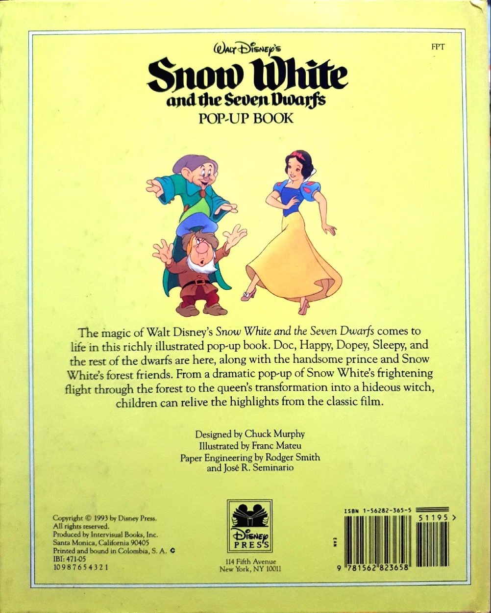 Walt Disney's Snow White and the Seven Dwarfs: Pop-up Book
