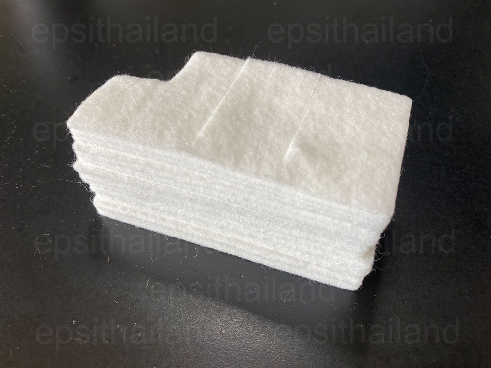 EPSON C934591_A เฉพาะฟองน้ำซับหมึก INK ABSORBER FOR EPSON EcoTank L11160/L15140/L15150/L15160/L15180/L18050/L6550/L6558/L6578/L6580/L8050/ET5150/ET5800/ET5850/ET5880/ET16150/ET16600/ET16650/WF3820/WF4820/WF4830/WF7800/WF7820/WF7830/WF7840/WF7845 400 กรัม