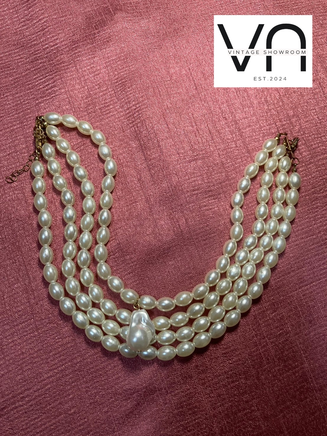 J00002 สร้อยคอวินเทจ Vintage Necklace