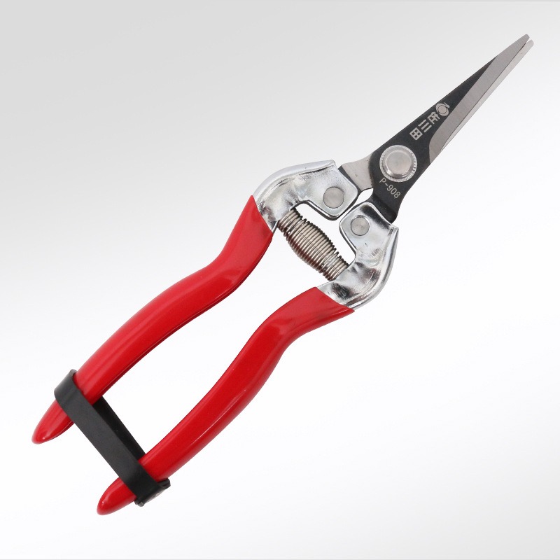 กรรไกรตัดกิ่งผลไม้/เก็บผลไม้ ยี่ห้อซากาวะดะ(Sagawada) ของแท้ เหล็กแข็ง SK5 ใช้ดี ทนทาน [ขายส่ง]