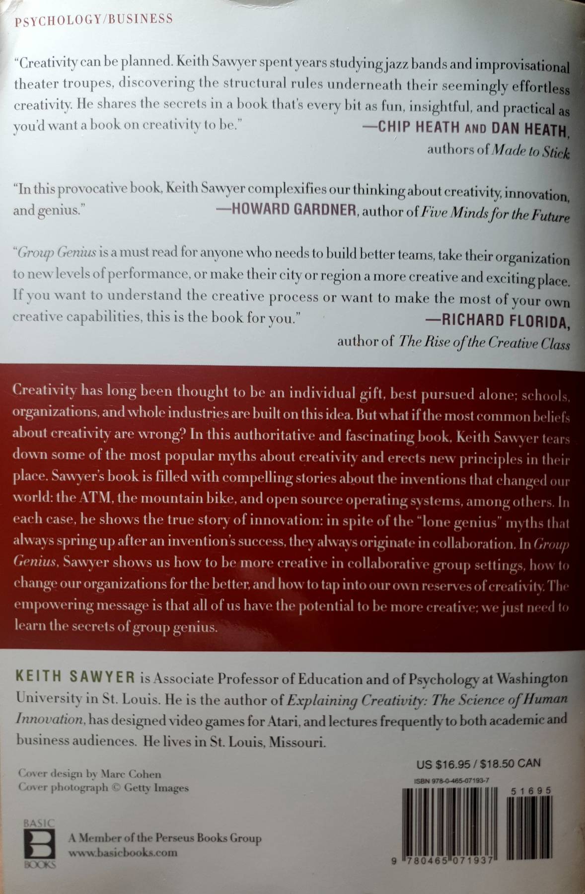 The Creative Power of Collaboration Keith Sawyer : Group Genius