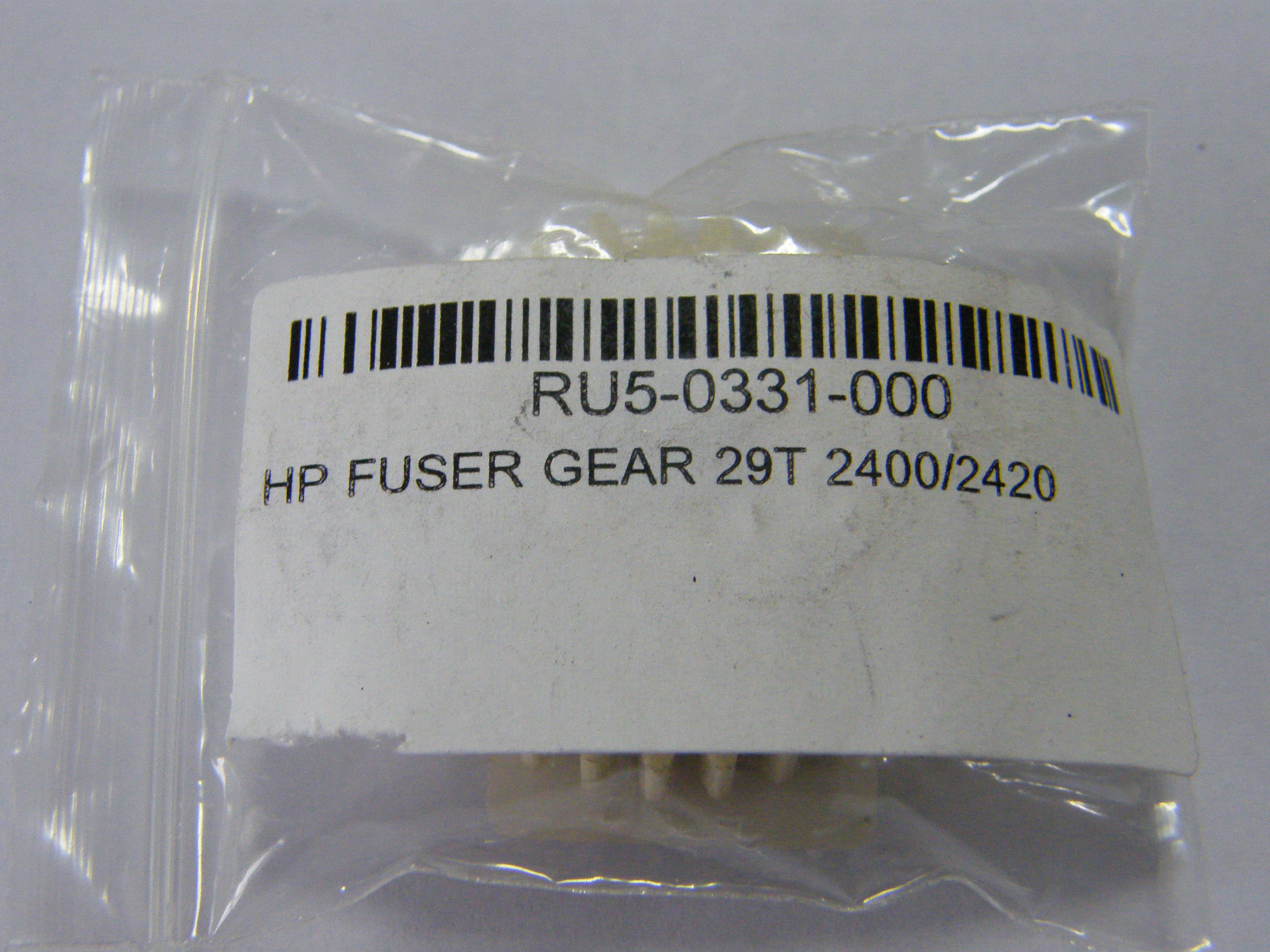 GPR-2420&RU5-0331-000 PRESSURE ROLLER GEAR 29T FOR HP LASERJET 2400/2420/2410/2430 500 กรัม