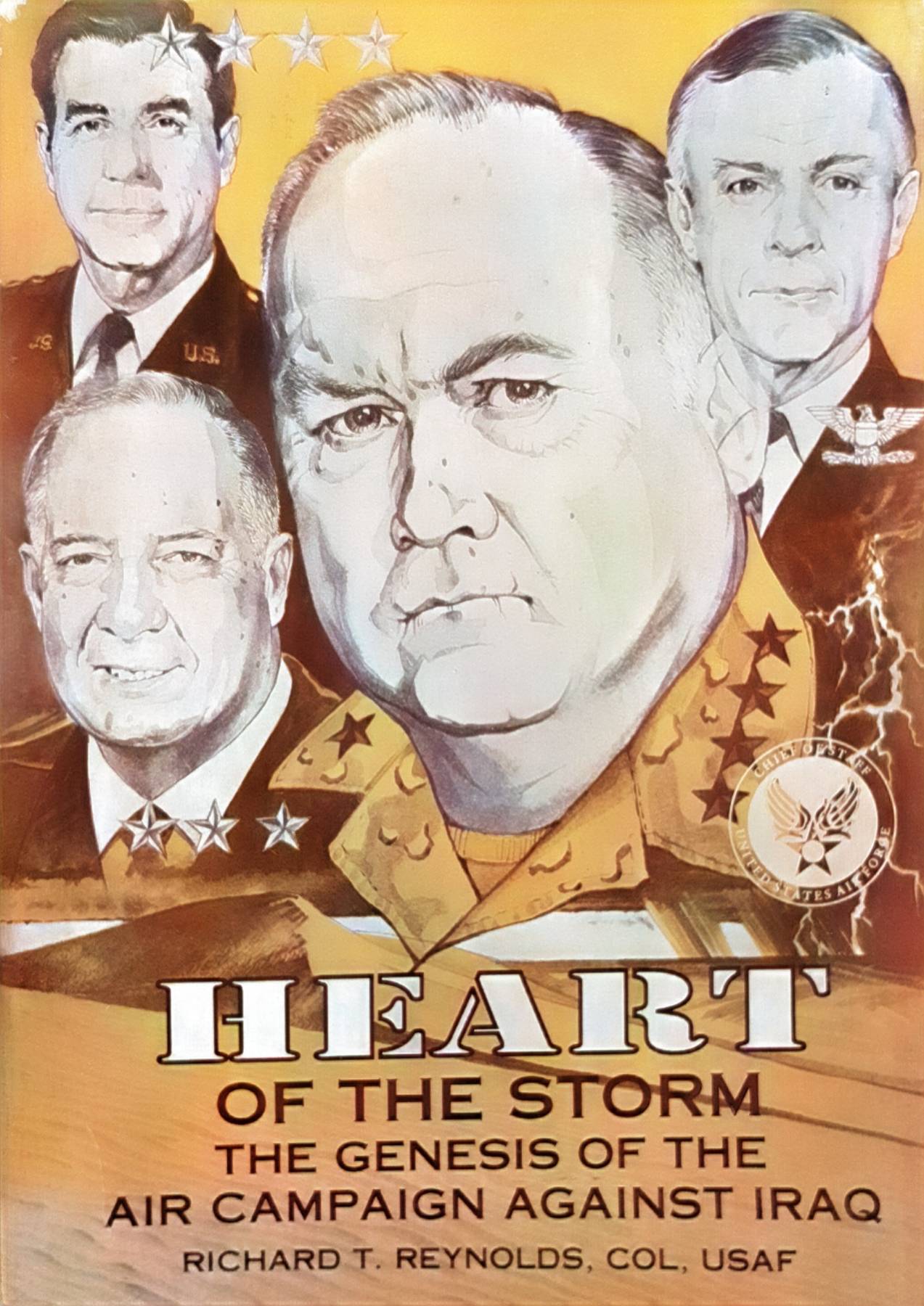 Heart of the Storm - Air Campaign Against Iraq by R. Reynolds (1995, SIGNED)