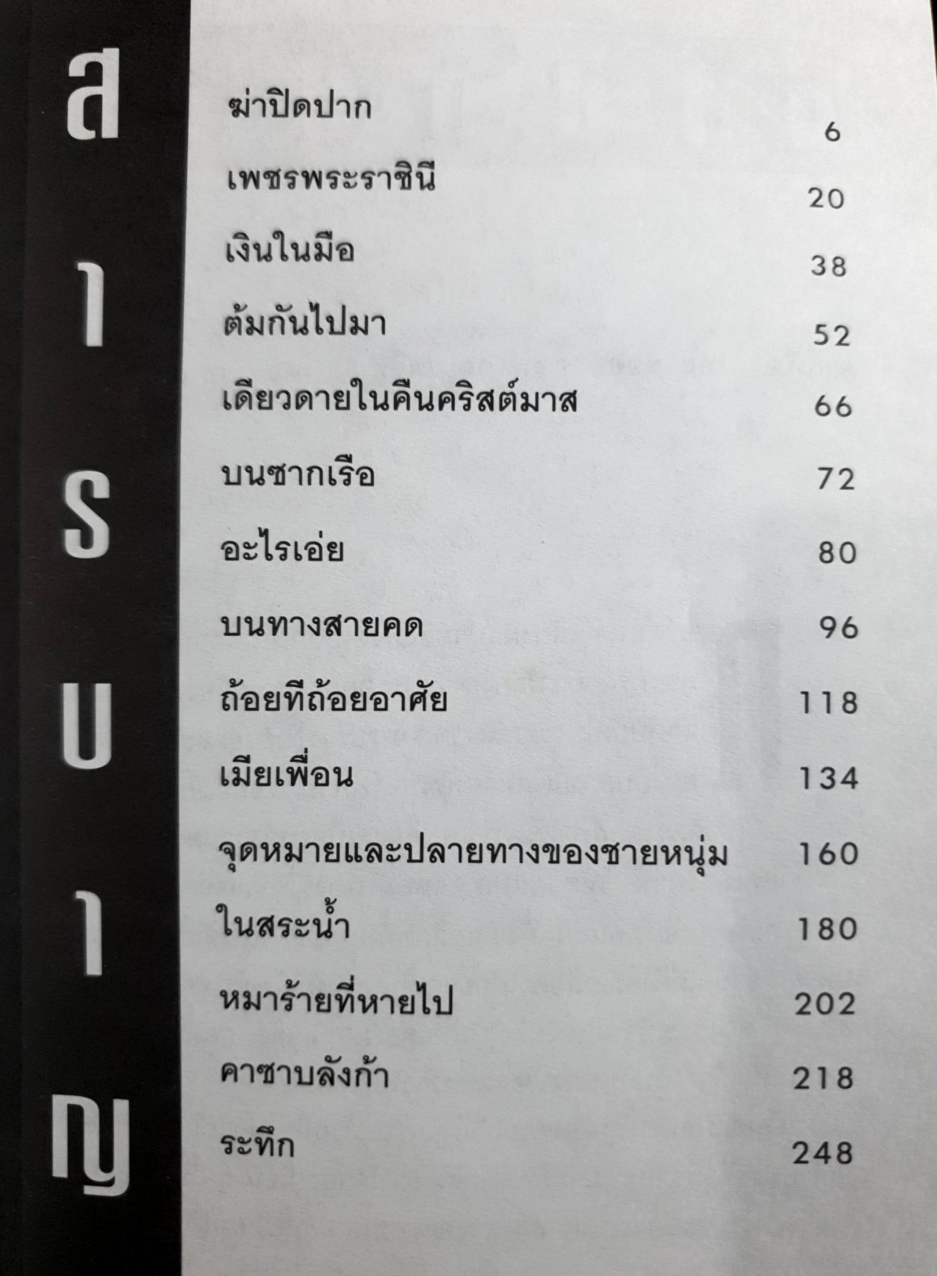 ระทึก รวมเรืองสันแปล แนวระทึกขวัญ โดย มนันยา ลำดับที่ 10