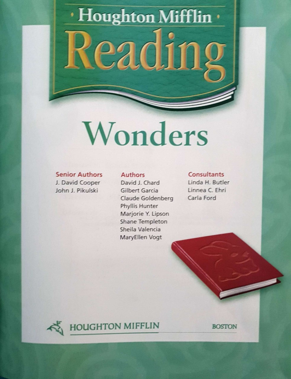 Houghton Mifflin Reading : WONDERS