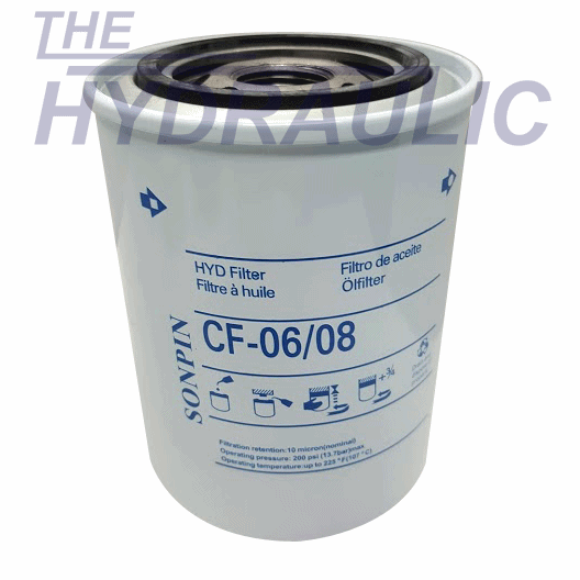 CF-06/08-FILTER ไส้กรองน้ำมัน CF สำหรับ 3/4" + 1" ชิ้น